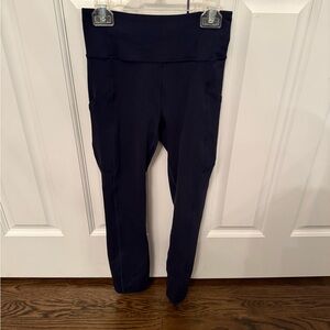Lululemon Athletica Dark Blue Leggings